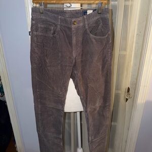Vineyard Vines Gray Corduroy Trousers
